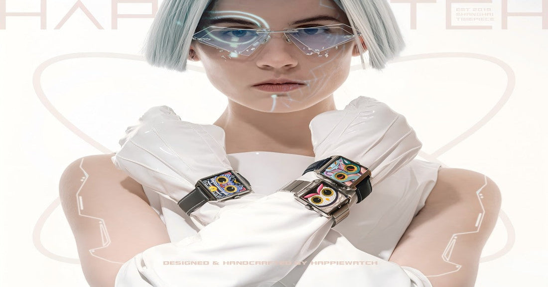 HappieWatch: When a Watch Becomes Wearable Art, Not Just a Timepiece HappieWatch