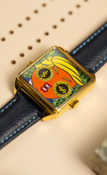 HappieWatch The Don A Trump Caricature Watch HappieWatch