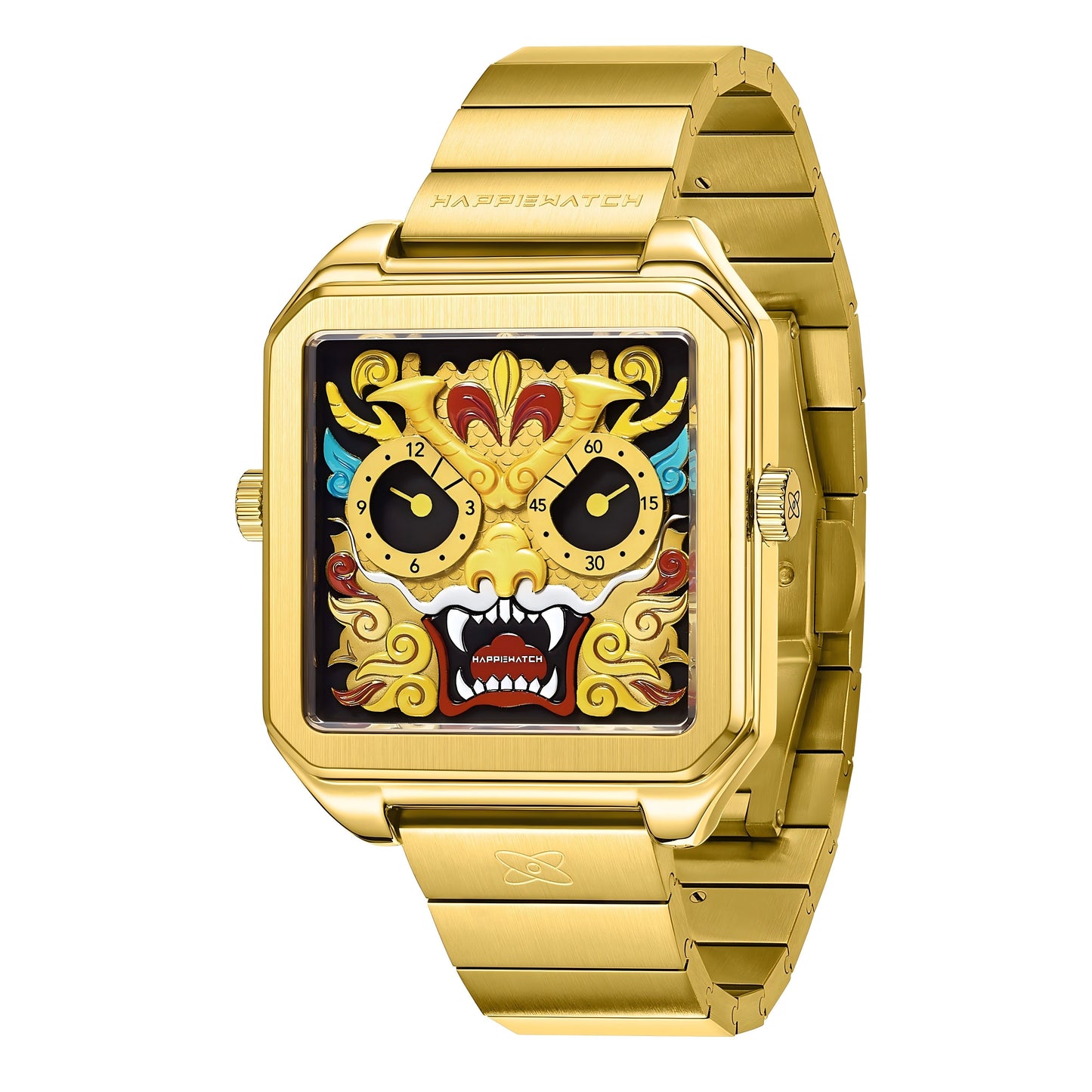 HappieWatch Gold Dragon - The Ultimate Luxury Watch HappieWatch
