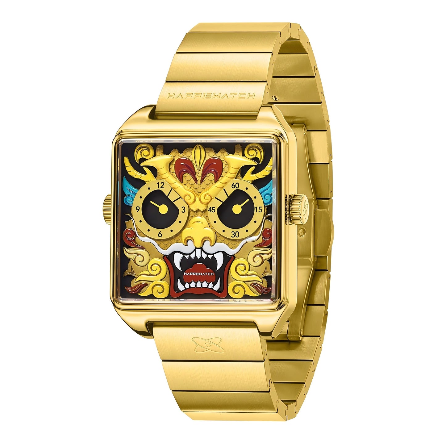 HappieWatch Gold Dragon - The Ultimate Luxury Watch HappieWatch