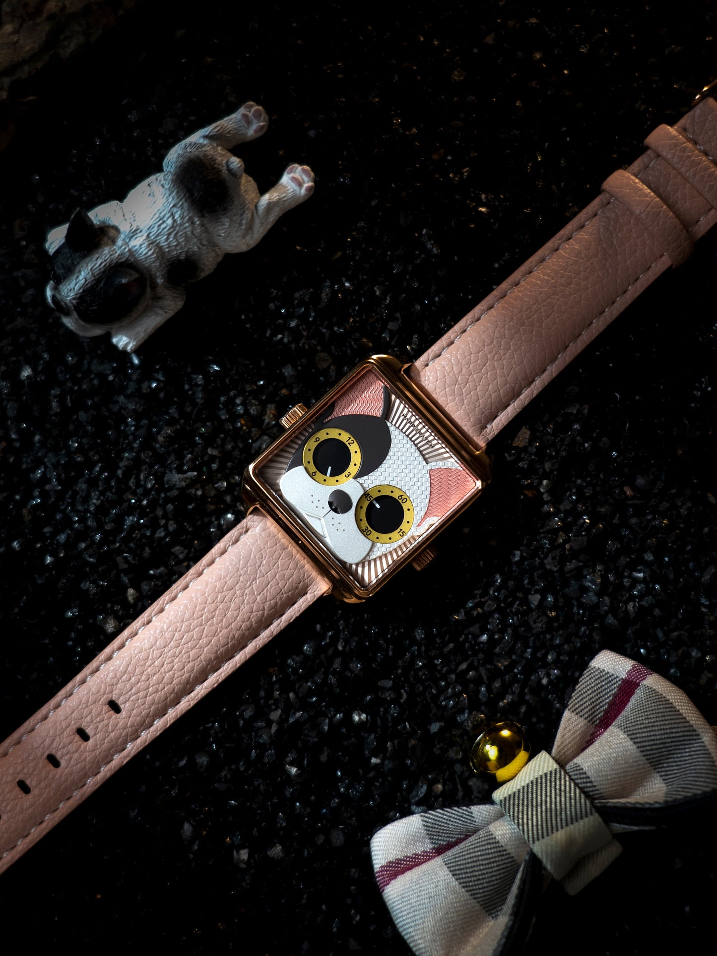 HappieWatch The Duchess – Pink Bulldog Watch for Bold Queens HappieWatch