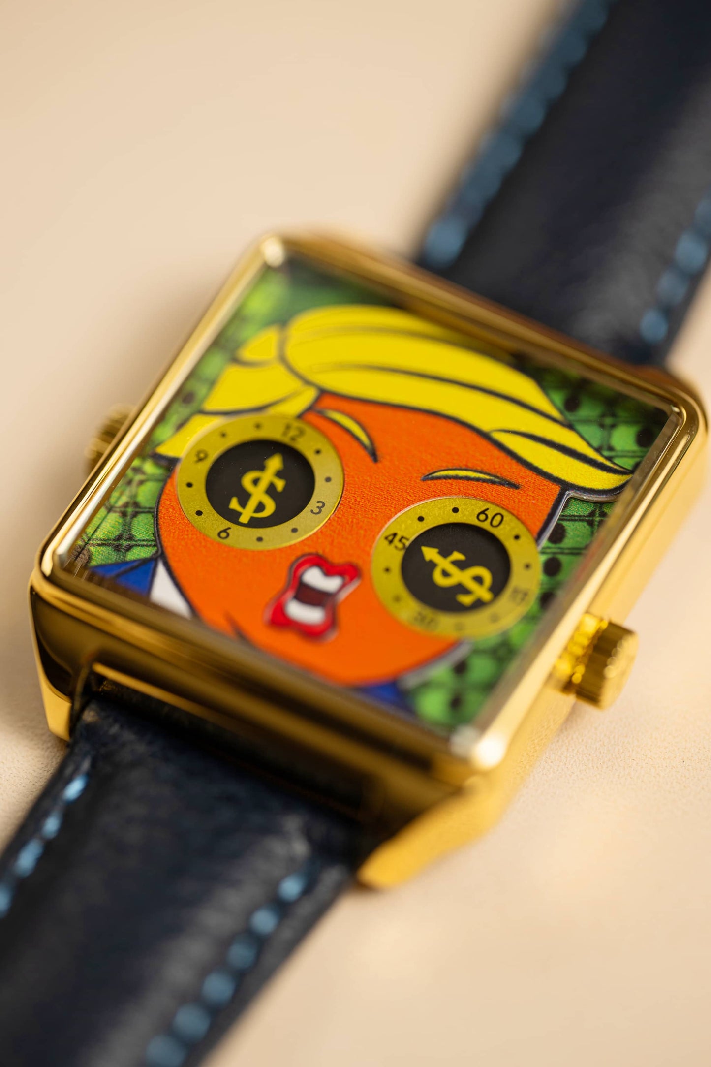 HappieWatch The Don A Trump Caricature Watch HappieWatch