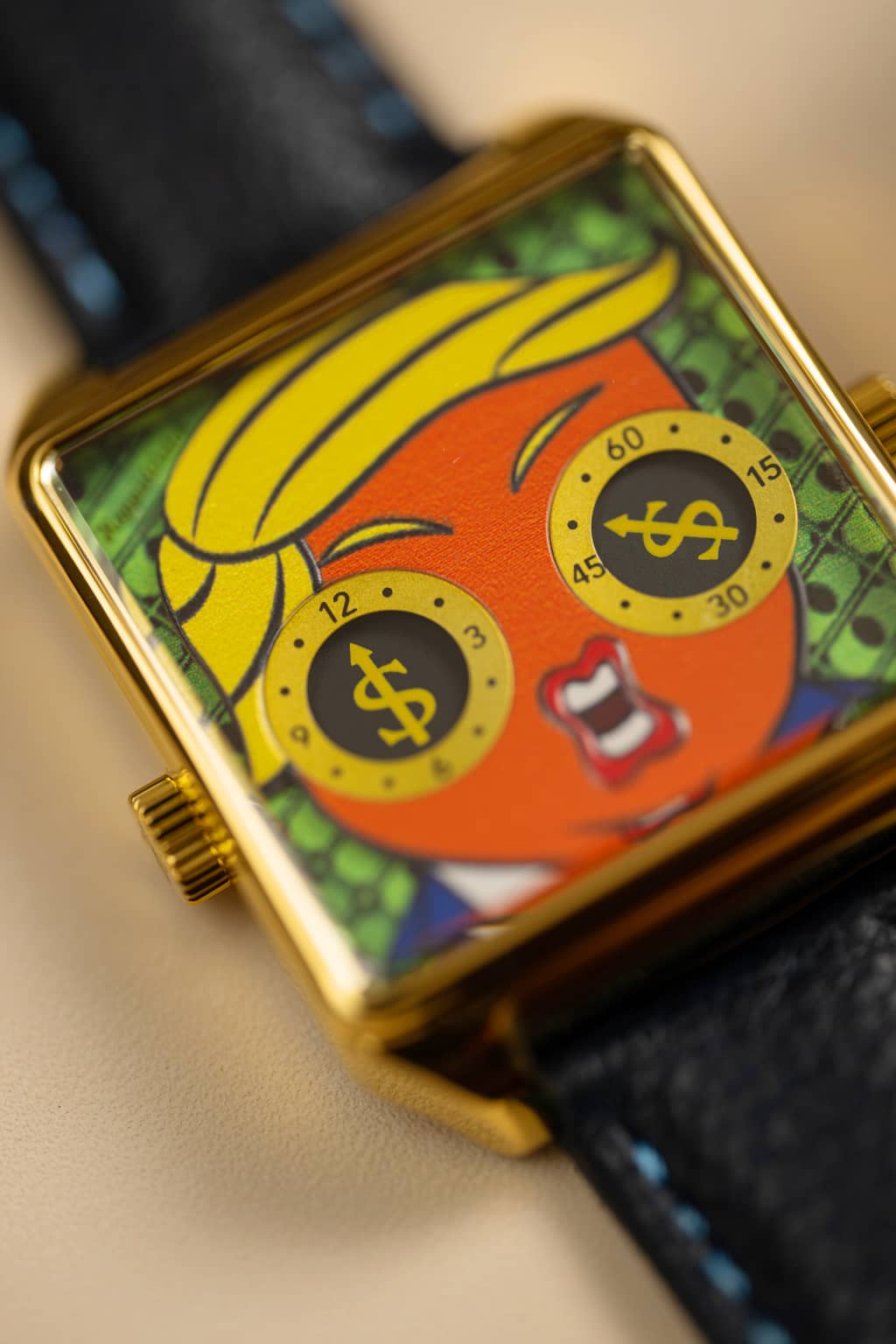 HappieWatch The Don A Trump Caricature Watch HappieWatch