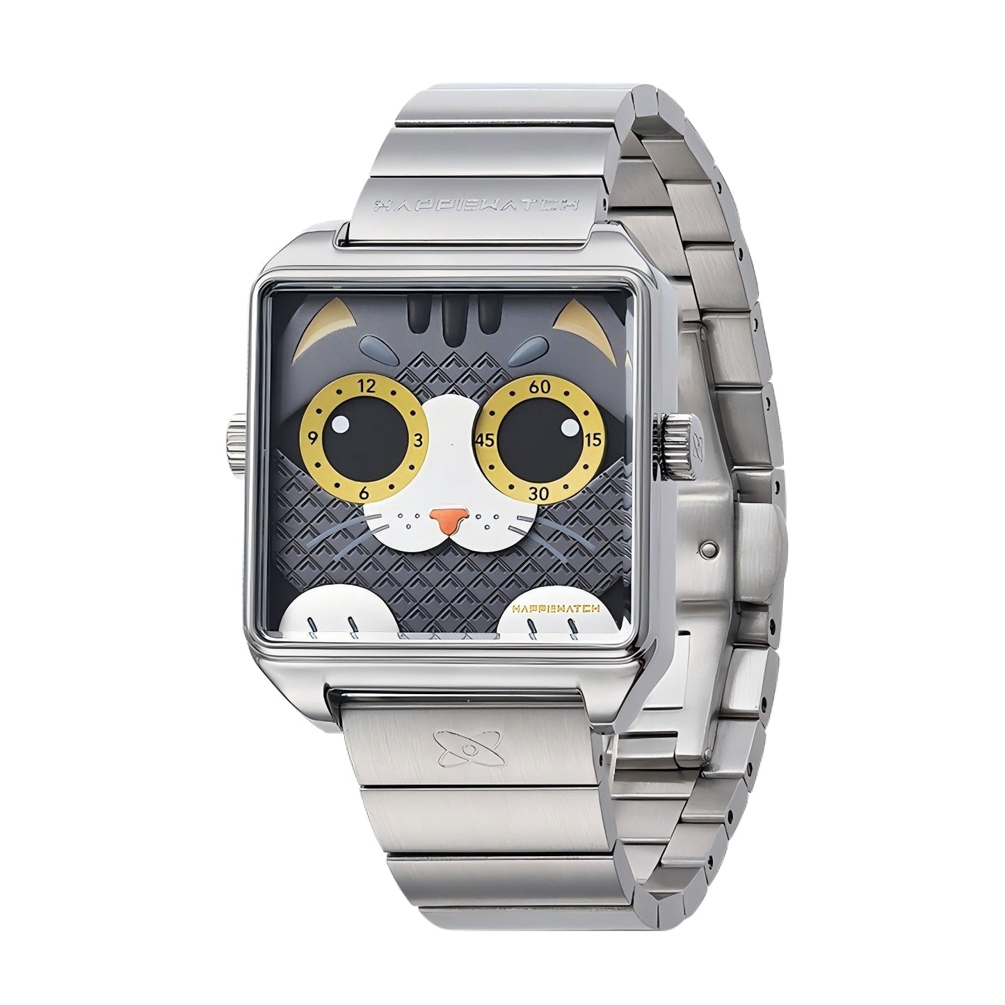 HappieWatch “The Shadow Walker” — The Meteorite Cat of Silent Strength HappieWatch