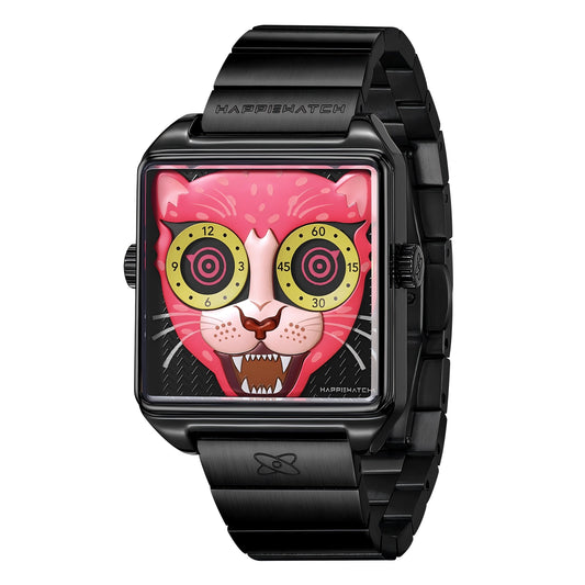 HappieWatch Pink Panther Spirit：Where Wild Style Meets Art HappieWatch