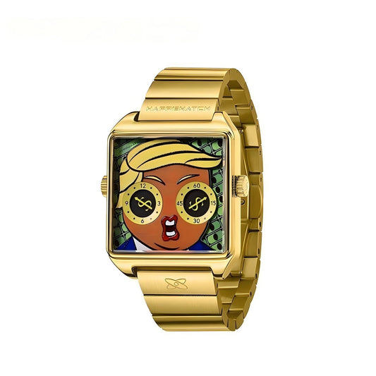HappieWatch The Don A Trump Caricature Watch HappieWatch