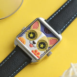 Unisex wristwatch, cool watch, corgi, HappieWatch