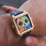 HappieWatch, watches, wrist watch, unisex watch, trending watch, robot happiewatches, T2021 Watch