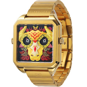 HappieWatch, watches, wrist watch, unisex watch, bull happiewatches