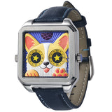 Unisex wristwatch, cool watch, corgi, HappieWatch